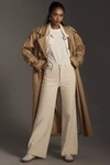 Dl1961 Hepburn Wide-leg High Rise Vintage Jeans In White