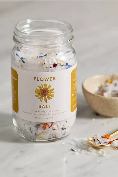 Terrain Eat Your Flowers Flower Salt In Yellow