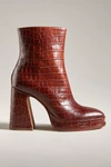 Dolce Vita Lochly Platform Bootie In Brown
