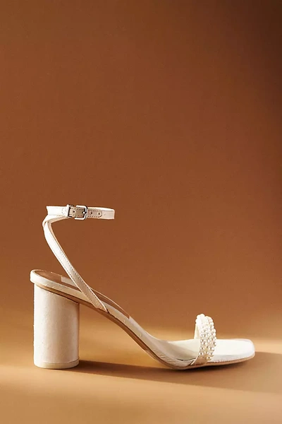 Dolce Vita Nory Pearl Heels In White