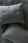 Anthropologie Elysian Cross-dyed Cotton Gauze Shams, Set Of 2