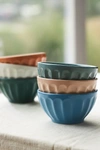 Anthropologie Amelie Assorted Latte Cereal Bowls, Set Of 6