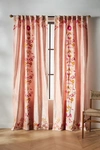 Anthropologie Embroidered Fiori Curtain