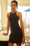 Beyond Yoga Under Lock And Key Mini Dress In Black