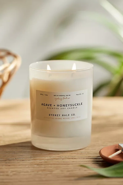 Terrain Sydney Hale Candle, Agave + Honeysuckle In Neutral