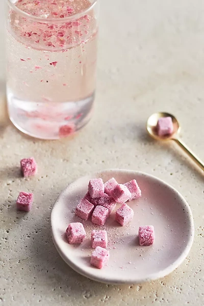 Terrain Sweet Rose Water Cocktail Sugar Cubes In Pink