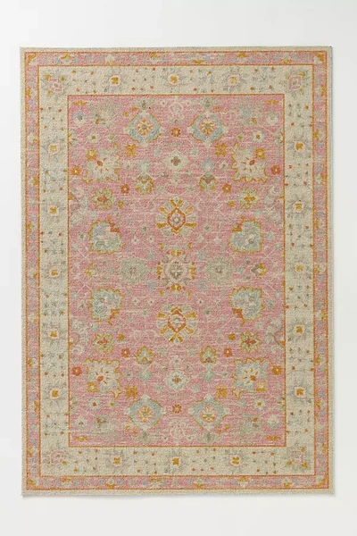 Momeni Textured Anatolia Rug In Pink