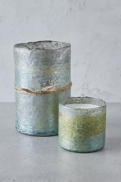 Terrain Textured Glass Candle, Grapefruit & Pine