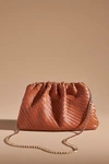 By Anthropologie The Frankie Clutch In Orange