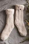 Terrain Fisherman Knit Socks In Beige