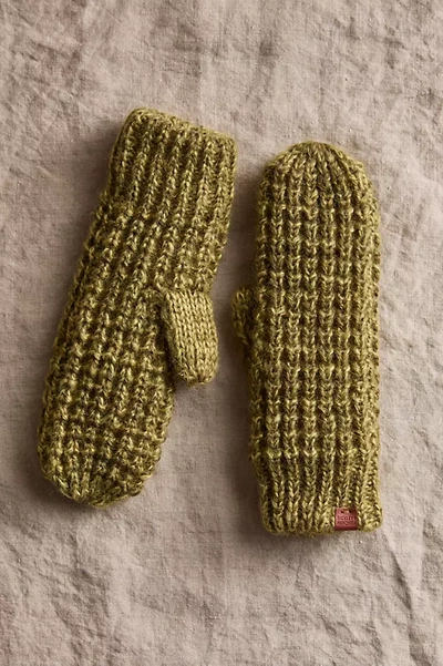 Terrain Fisherman Mittens In Green