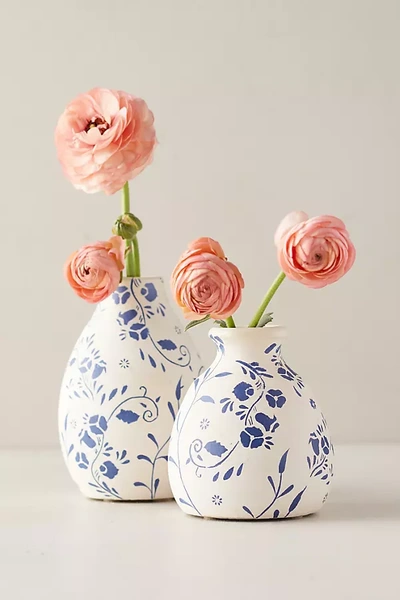 Terrain Floral Ceramic Bud Vase