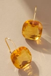 By Anthropologie Floating Crystal Earrings In Gold