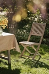 Terrain Folding Teak Side Chairs, Set Of 2