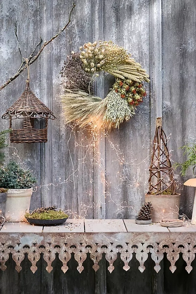 Terrain For The Birds Feeder + Nesting Wreath In Neutral