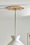 Ekena Millwork Florentine Ceiling Medallion In Beige