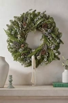 Terrain Fresh Evergreen, Lavender + Eucalyptus Wreath