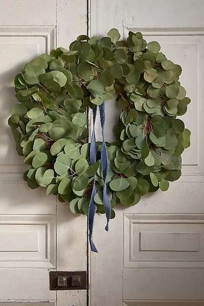 Terrain Fresh Silver Dollar Eucalyptus Wreath