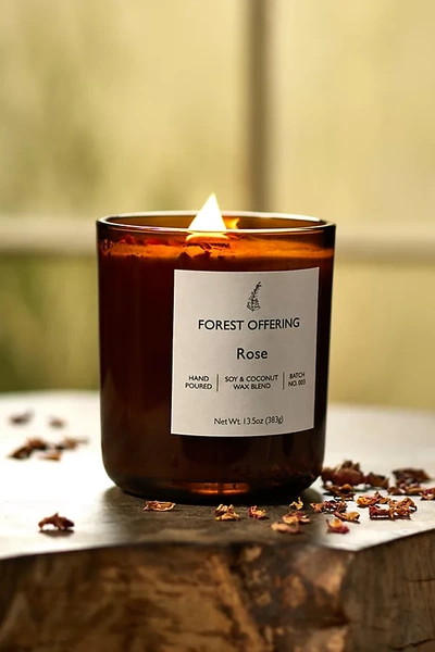 Terrain Candle, Rose In Brown
