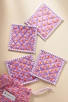 Furbish Studio Coasters, Set Of 4 In Purple