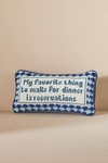Furbish Studio Reservations Needlepoint Pillow