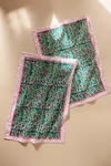 Furbish Studio Tea Towels, Set Of 2 In Green