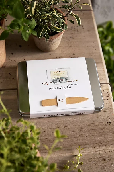 Terrain Gardener's Seed Saving Kit In White