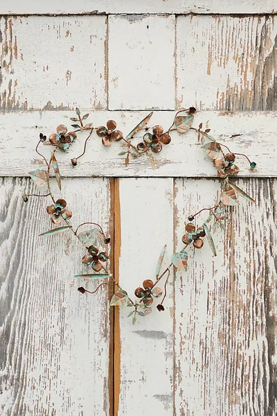 Terrain Gilded Botanicals Iron Heart Wreath In Multi