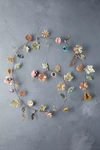 Terrain Gilded Botanicals Iron + Velvet Garland, Small