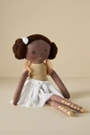Anthropologie Grand Jeté Ballerina Doll In Brown