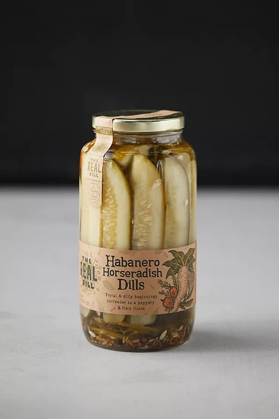 Terrain Habanero Horseradish Dill Pickles In Gold