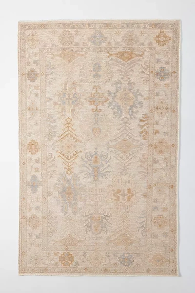 Anthropologie Hand-knotted Tierney Rug