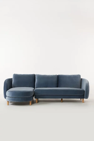 Anthropologie Harlow Chaise Sectional In Multicolor