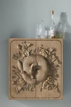 Anthropologie Handcarved Land & Sky Wall Cabinet