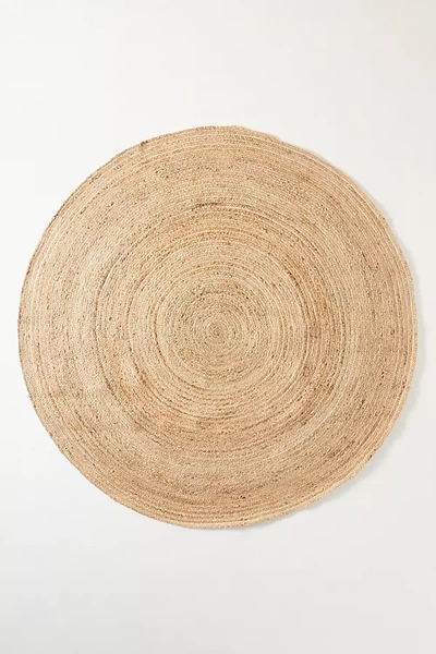 Anthropologie Handwoven Lorne Round Rug