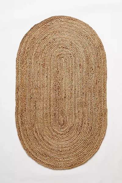 Anthropologie Handwoven Lorne Oval Rug