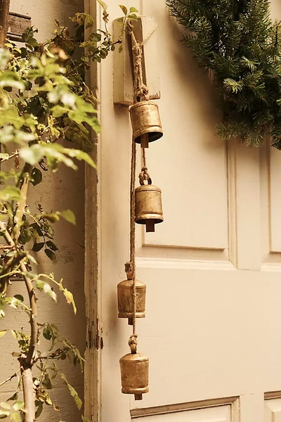 Terrain Hanging Bells In Gold