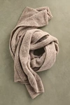 Terrain Heathered Wool Shawl In Beige