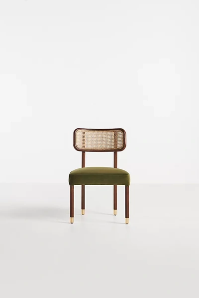 Anthropologie Heatherfield Dining Chair In Green