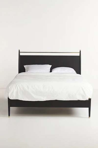 Anthropologie Hemming Bed In Black