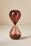 Designworks Ink Hourglass Sand Timer In Brown