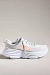 Hoka Bondi 8 Running Shoe In Grey