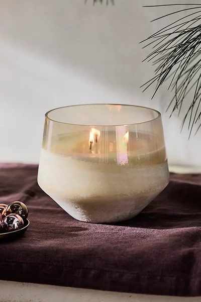 Terrain Illume Sanded Glass Candle, Holiday In Neutral