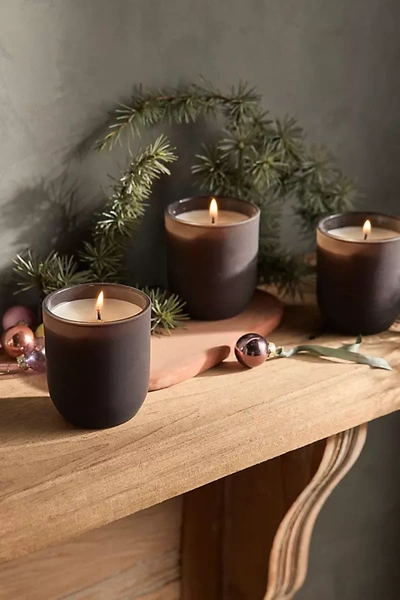 Terrain Illume Winter Candles, Set Of 3 In Black