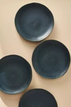 Anthropologie The Jasper Portuguese Stoneware Dinner Plates, Set Of 4 In Blue