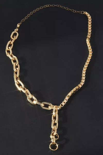 Jennifer Zeuner Jewelry Jennifer Zeuner Braden Lariat Necklace In Gold