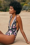 Agua Bendita Ellis One Piece Swimsuit In Novelty In Multicolor