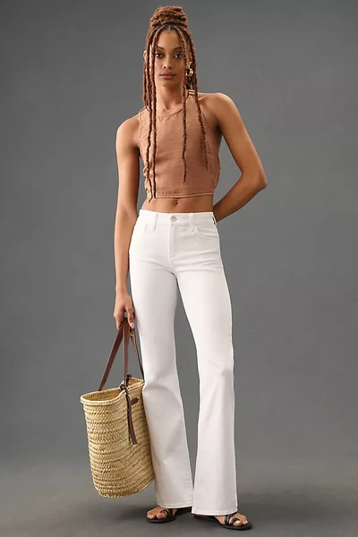 Joe's Jeans The Provocateur Petite Mid Rise Bootcut Jeans In White