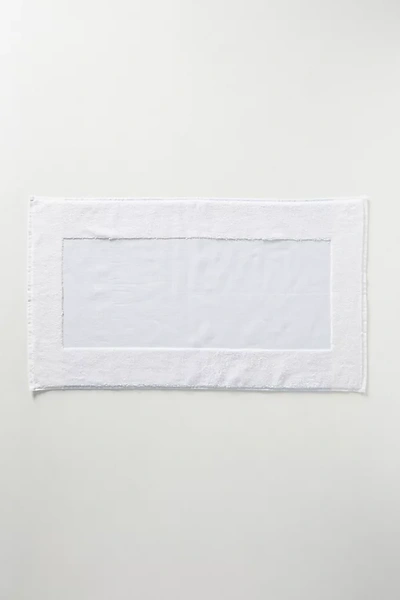 Anthropologie Kassatex Marco Bath Mat In Blue