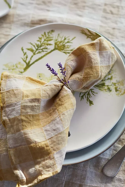 Terrain Lavender Napkin Rings, Set Of 4 In Multi